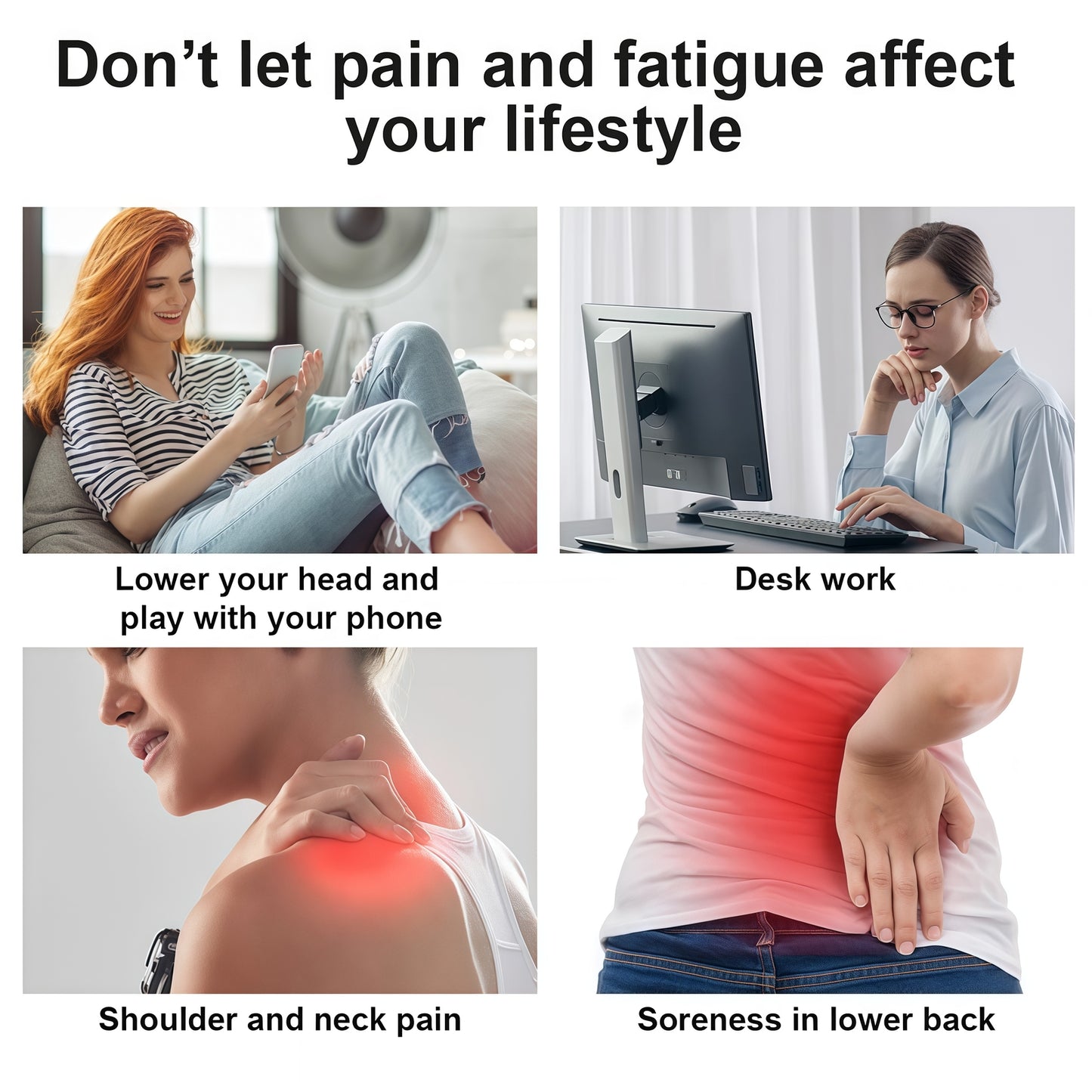 Calmero™ Deep Heat Neck & Shoulder Massager